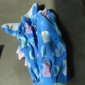 Fleece footed pajamas